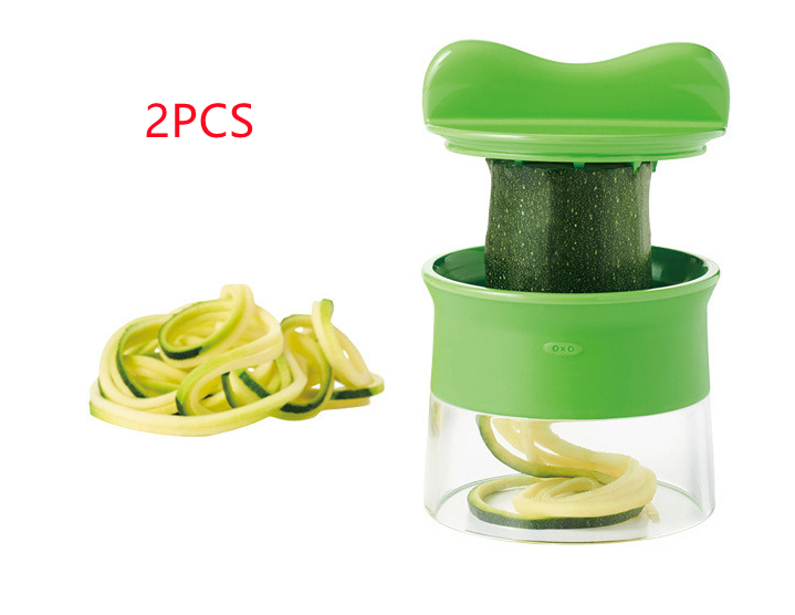 Spiral Rotating Cucumber And Carrot Shredder