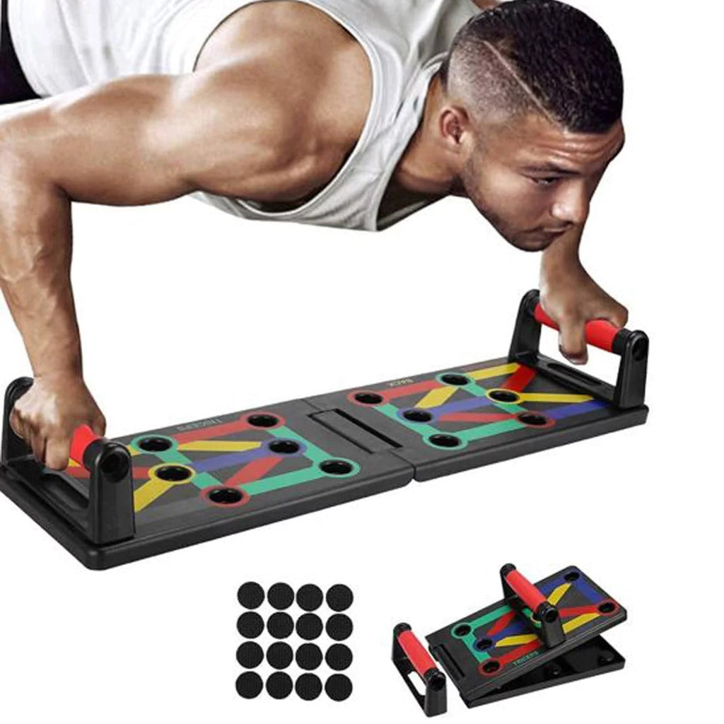 Push up Board for Men ,Women, Foldable Pushup Board Fitness