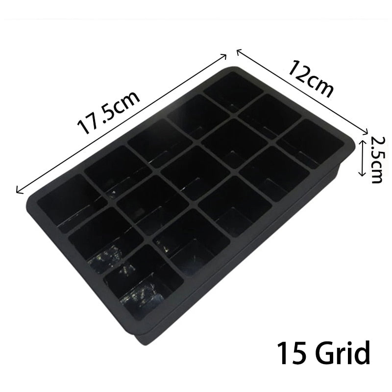 Silicone Ice Cube Square Tray