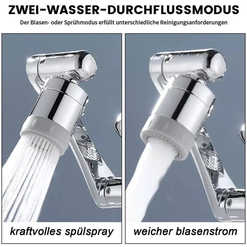 1080° Rotating Tap Spray Head Tap Extension for Kitchen Bathroom Tap Attachment