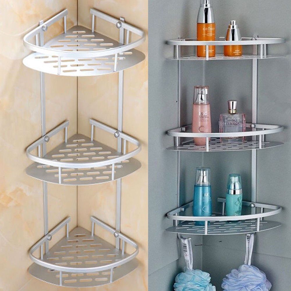 3 Tier aluminum washroom Corner