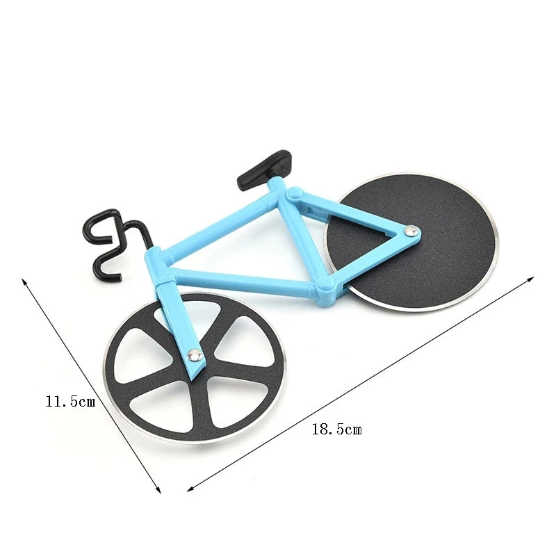 Stainless Steel Bicycle Pizza Cutter
