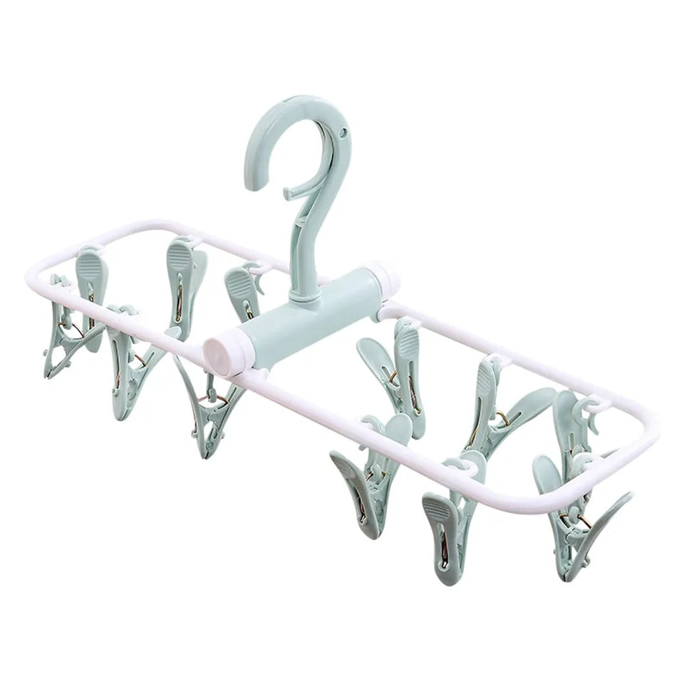 Folding Undergarment And Socks Hanger