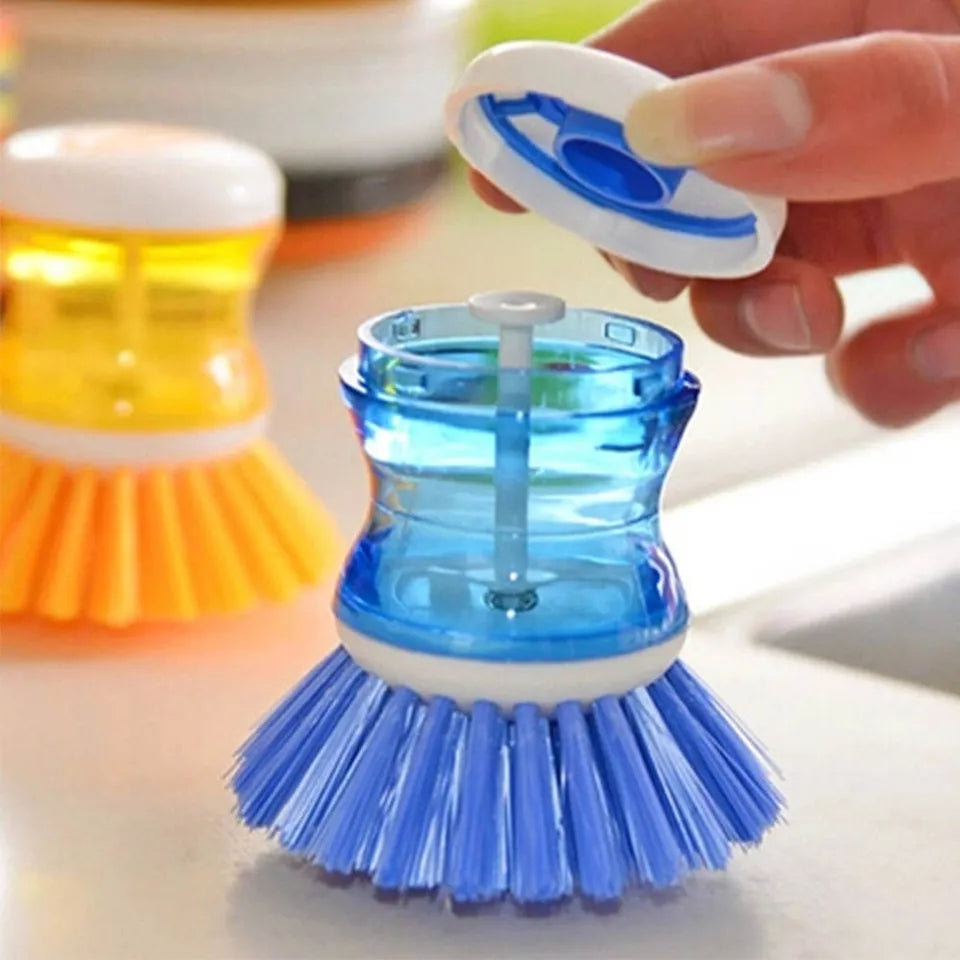 Liquid Soap Dishwasher Brush