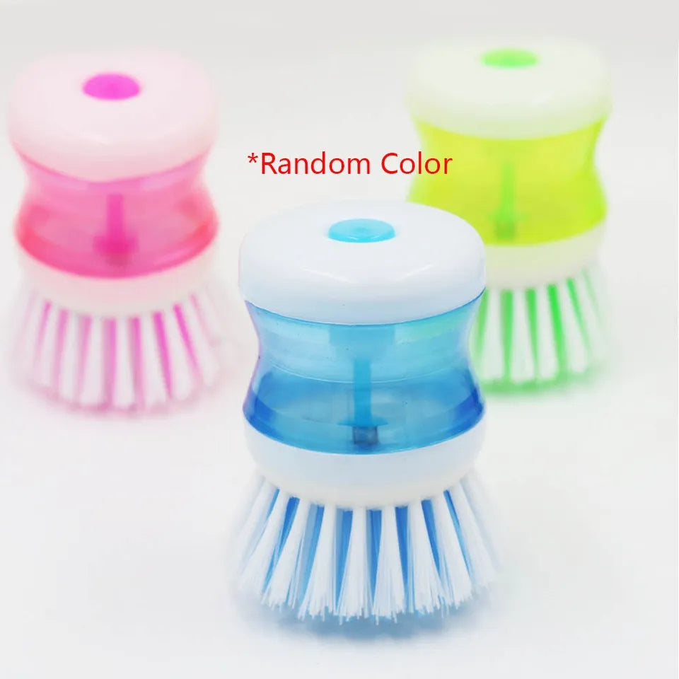 Liquid Soap Dishwasher Brush