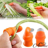 1Pair Finger Protector Thumb Vegetable Cutter