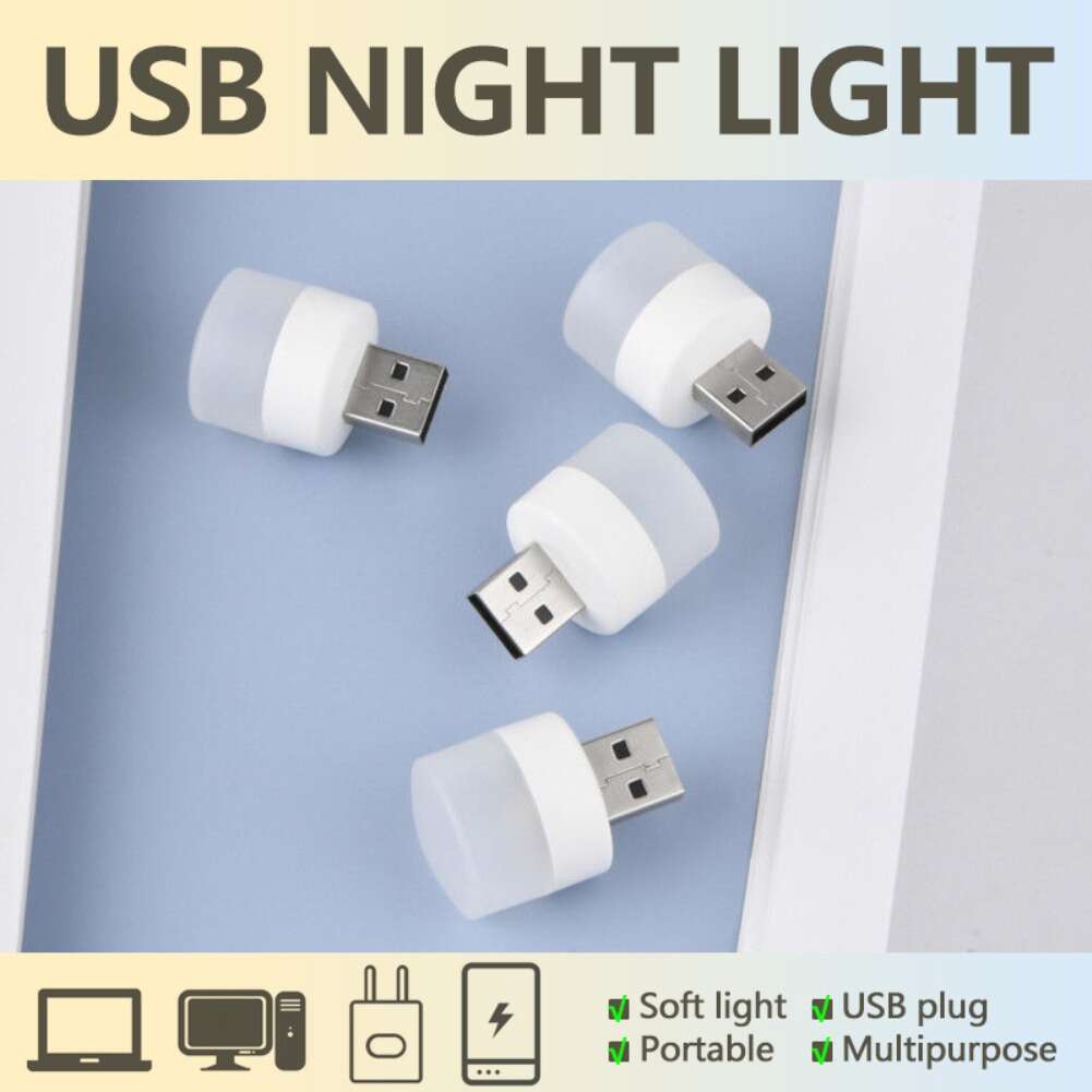 Portable Mini Usb Led Light (Pack OF 5 Pcs)