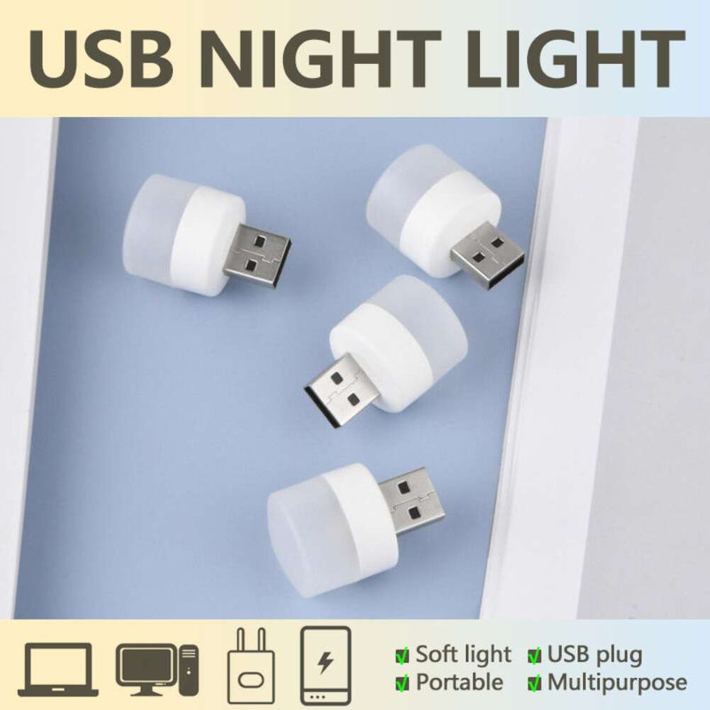 Portable Mini Usb Led Light (Pack OF 5 Pcs)