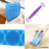 Silicone Shower Scrubber Belt (pack of 2)