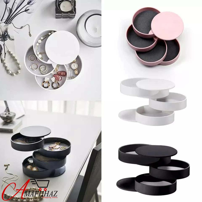 4 Layer Jewelry Storage Box