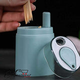 Automatic Toothpick Holder Plastic Storage Box