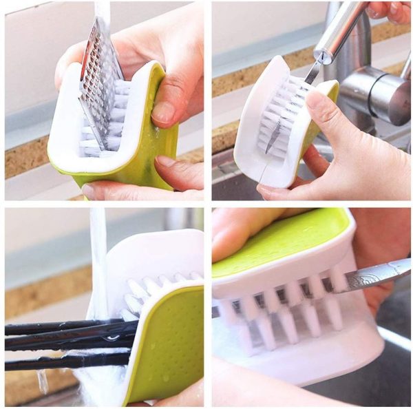 Blade Brush Knife and Cutlery Cleaner