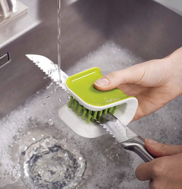 Blade Brush Knife and Cutlery Cleaner