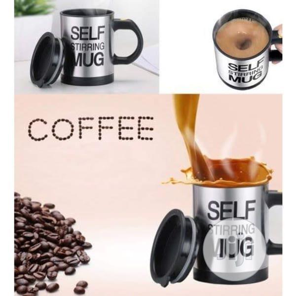 Electronic Self Stirring Travel Mug