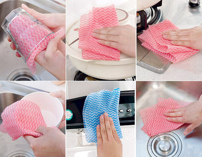 50 Sheets Reusable Wipes