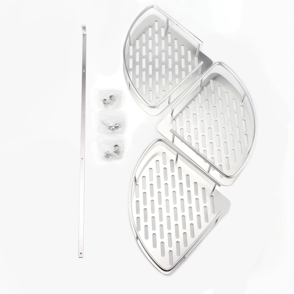 3 Tier aluminum washroom Corner