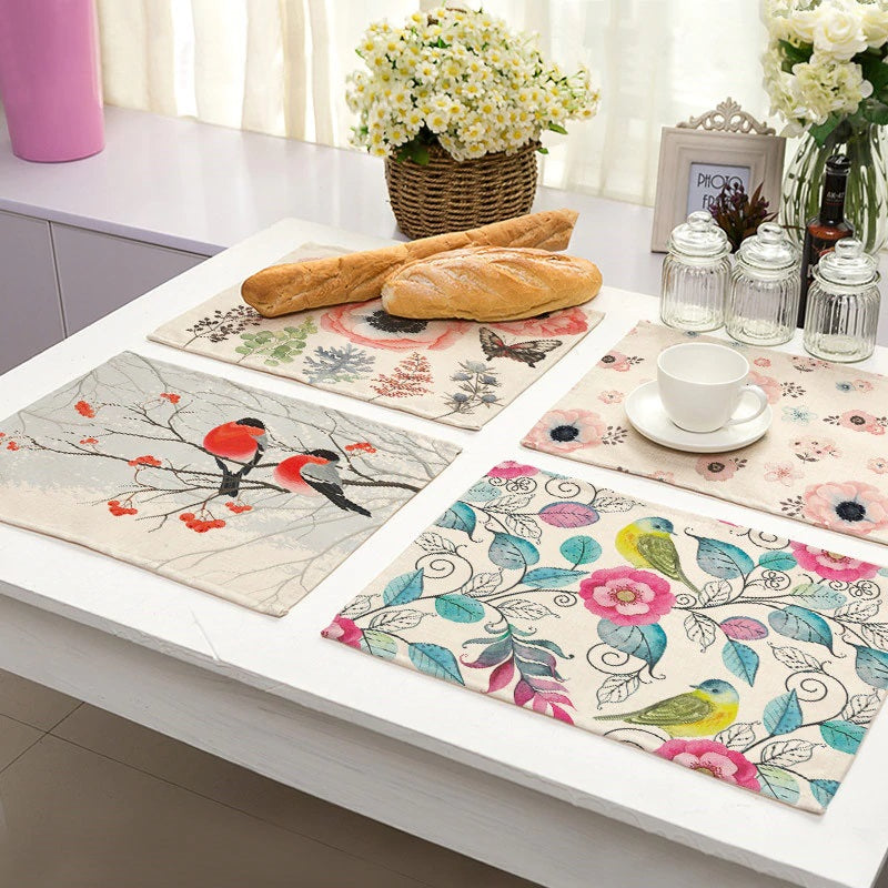 Modern Table Kitchen placemats 12pcs/set