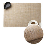 Bamboo Plastic Placemats (4 PCS SET)