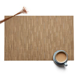 Bamboo Plastic Placemats (4 PCS SET)