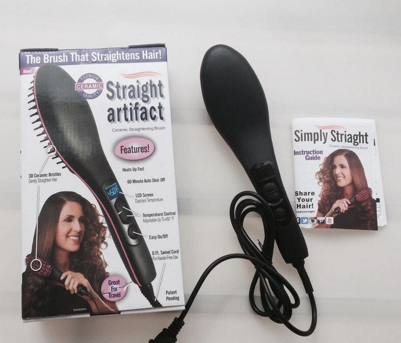 Hair Straightener Comb Us Plug