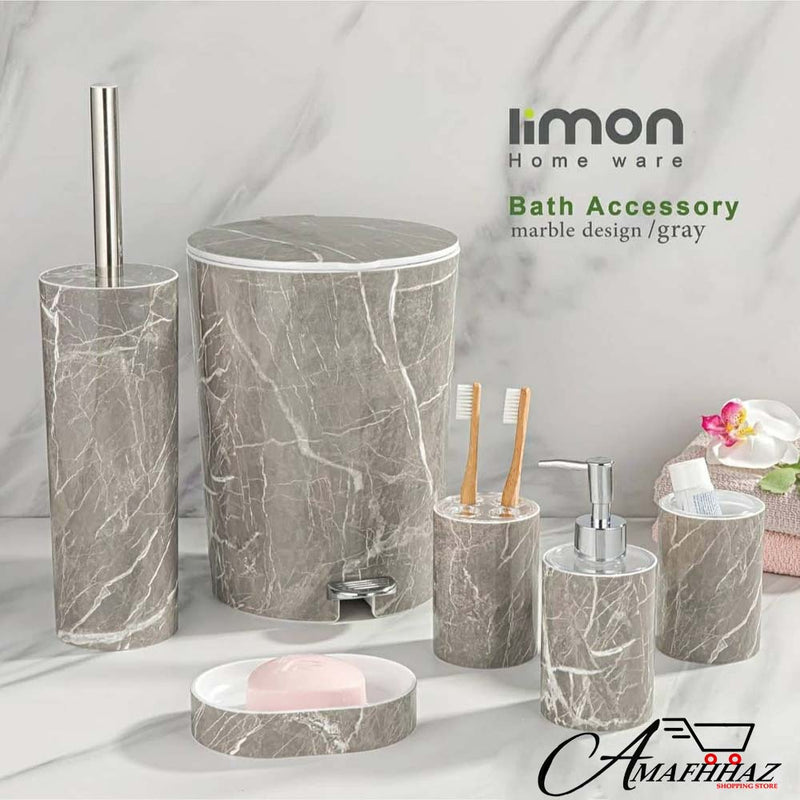 6pc Limon Bathroom Set
