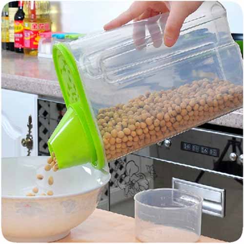 Large Grain Jar with Major Cup