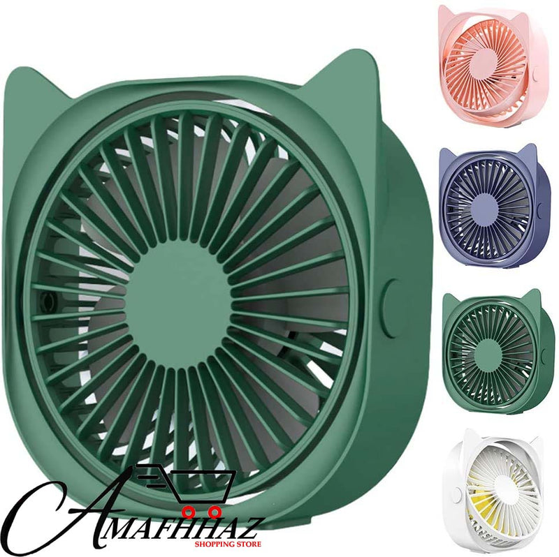 Mini Portable USB Chargeable Desktop Fan