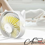 Mini Portable USB Chargeable Desktop Fan