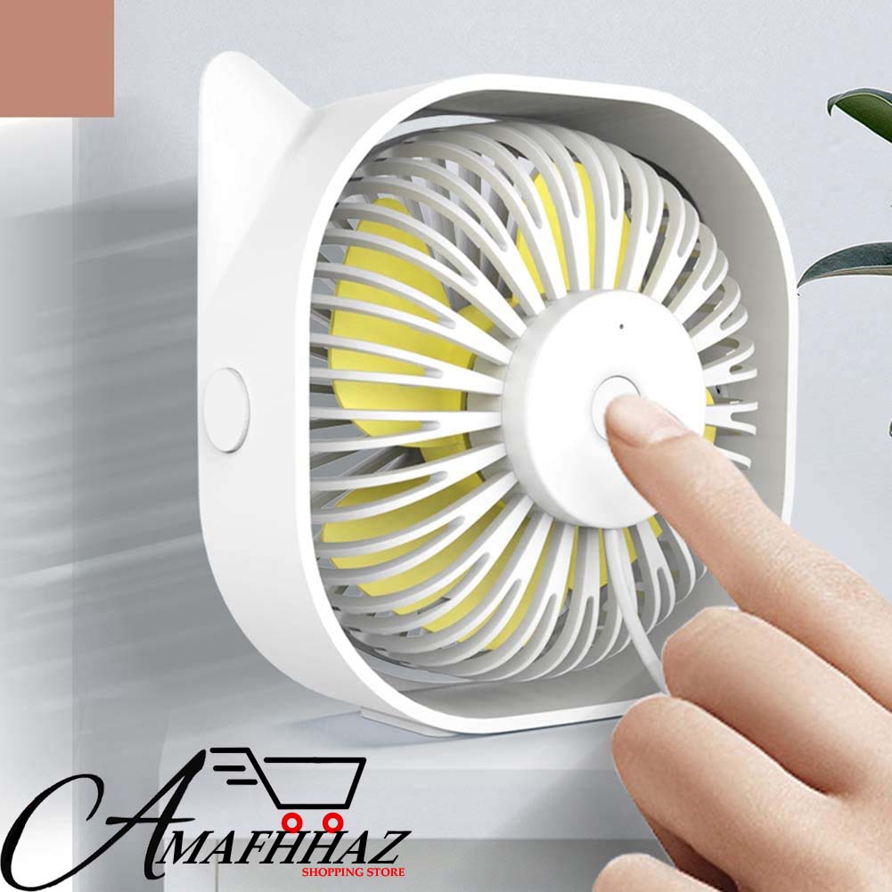 Mini Portable USB Chargeable Desktop Fan