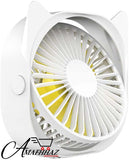 Mini Portable USB Chargeable Desktop Fan