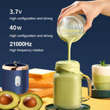 6 Blades Portable Juicer Small Electric Juicer