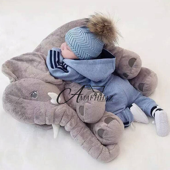 Soft Elephant Baby Pillow Toy