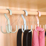 Pack of 2 Multi-purpose Rotating Hanging Hook