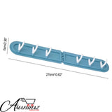 6 Hooks Double Sided