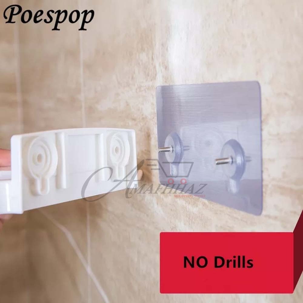 Hair Dryer Shelve Bathroom Wall