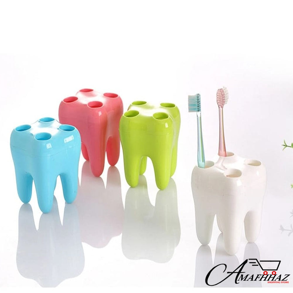Teeth Style Toothbrush Rack