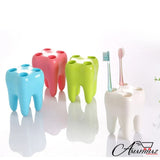 Teeth Style Toothbrush Rack
