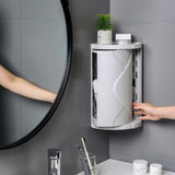 360 Bathroom Rotating Storage Rack