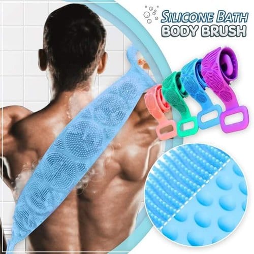 Silicone Shower Scrubber Belt (pack of 2)