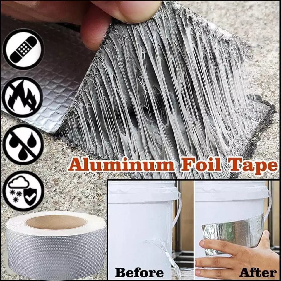Aluminum Foil Tape Waterproof –1.5 Meter