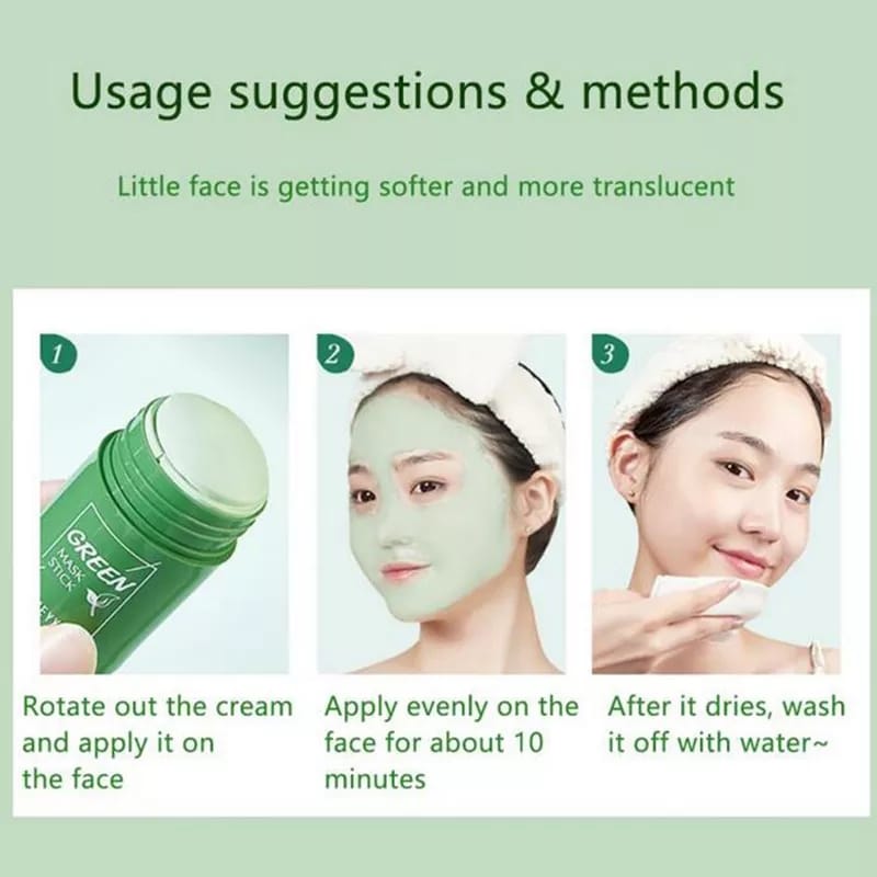 Green Tea Solid Mask Deep Cleaning