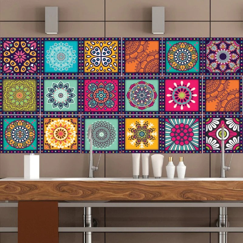 100 PCS Home Decor Tile Stickers