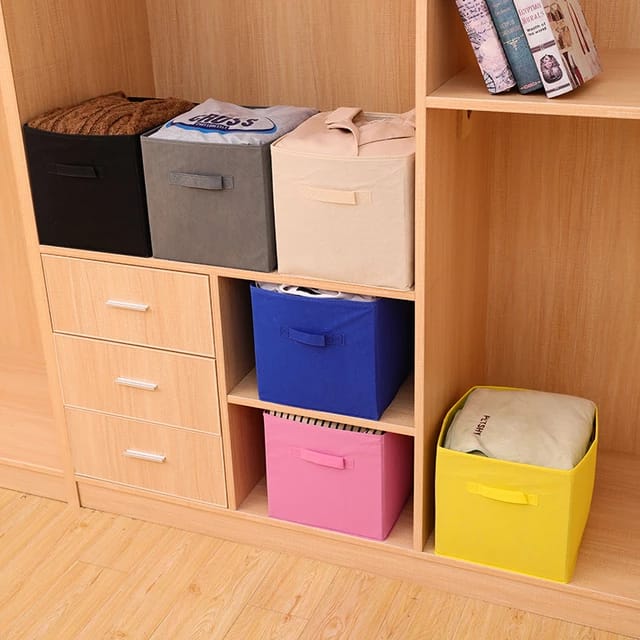 folding-storage-cube-box Pack Of 3 😍