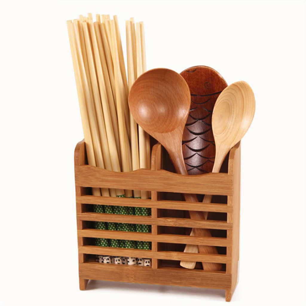 Wooden Cutlery Holder