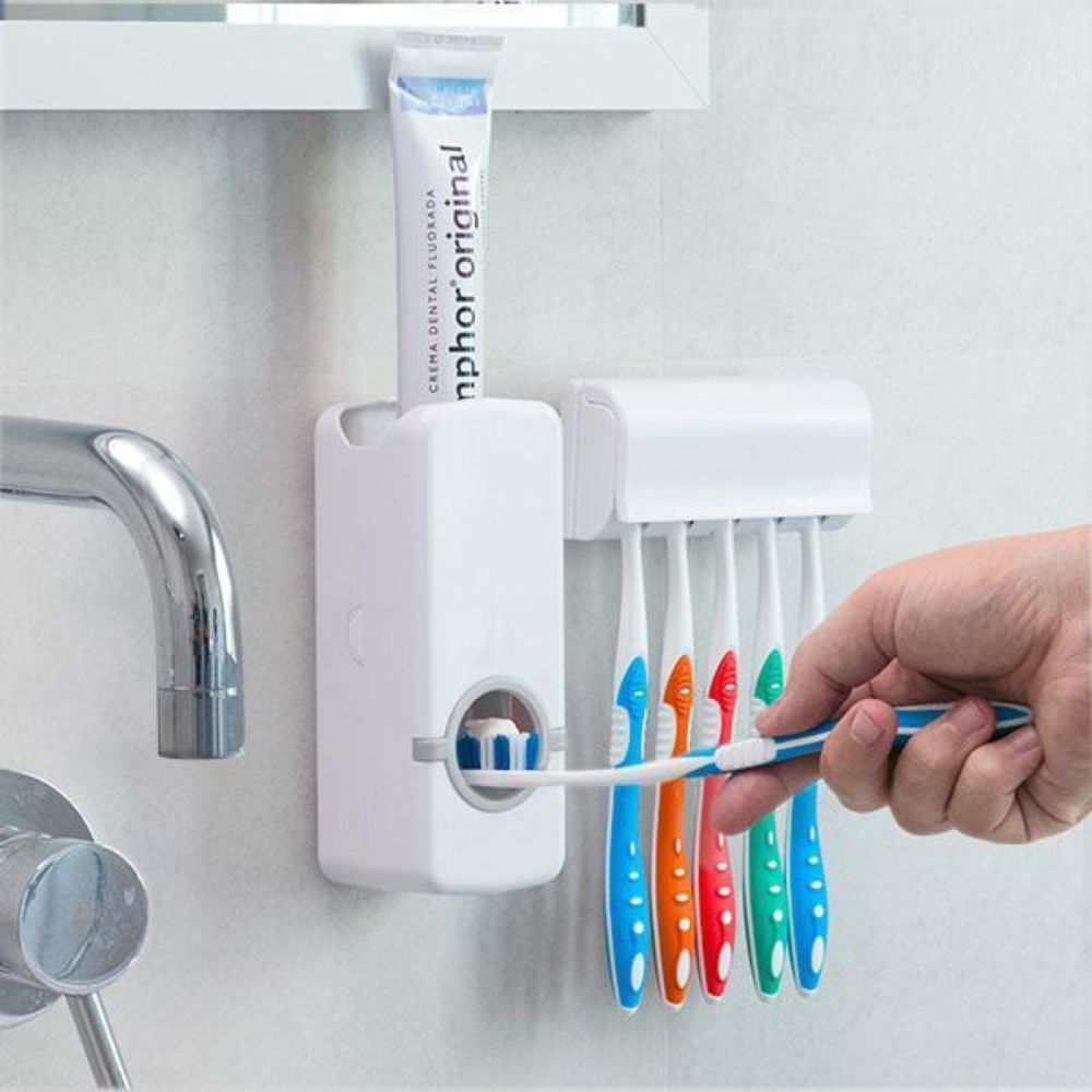 Automatic Toothpaste Dispenser & Holder