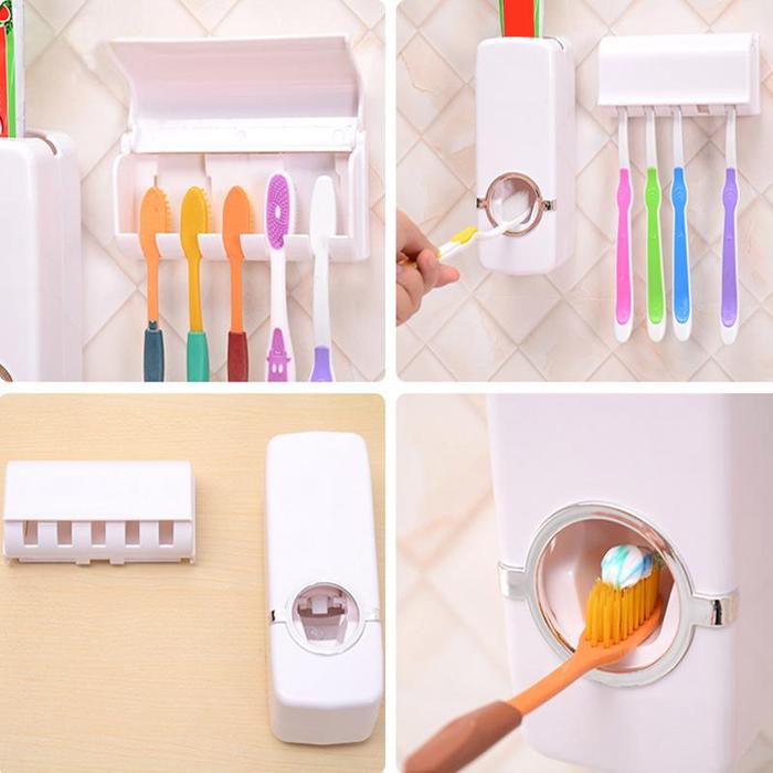 Automatic Toothpaste Dispenser & Holder