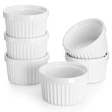Pack of 6 – Cake & Muffins Ramekins Oven Proof