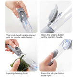 Dish Wand Brush with Handheld Liquid Dispenser