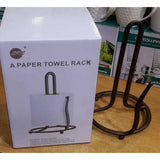 Iron Standing Tissue Roll Holder