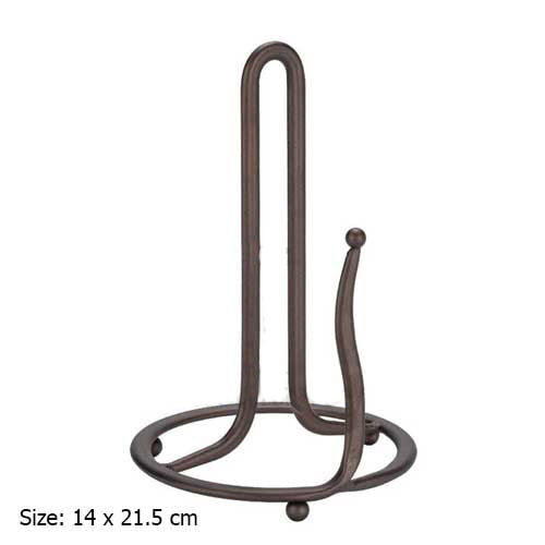 Iron Standing Tissue Roll Holder